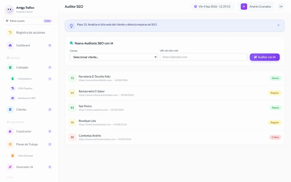 Auditor SEO