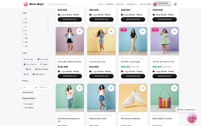Ofertas con precio tachado
